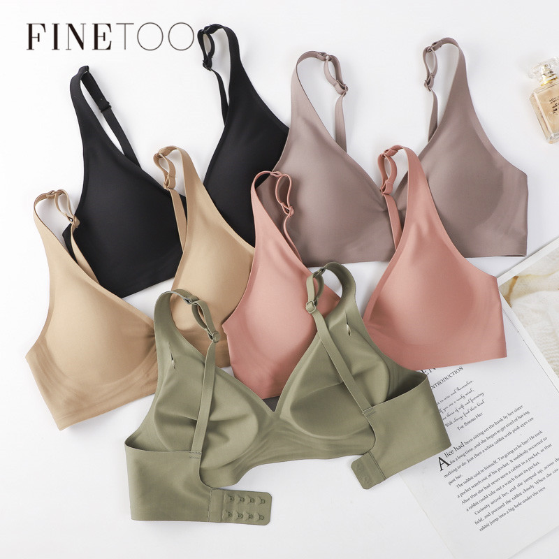 Mastectomy Bra Pocket - FINETOO Bra wanita tanpa kawat, Bra