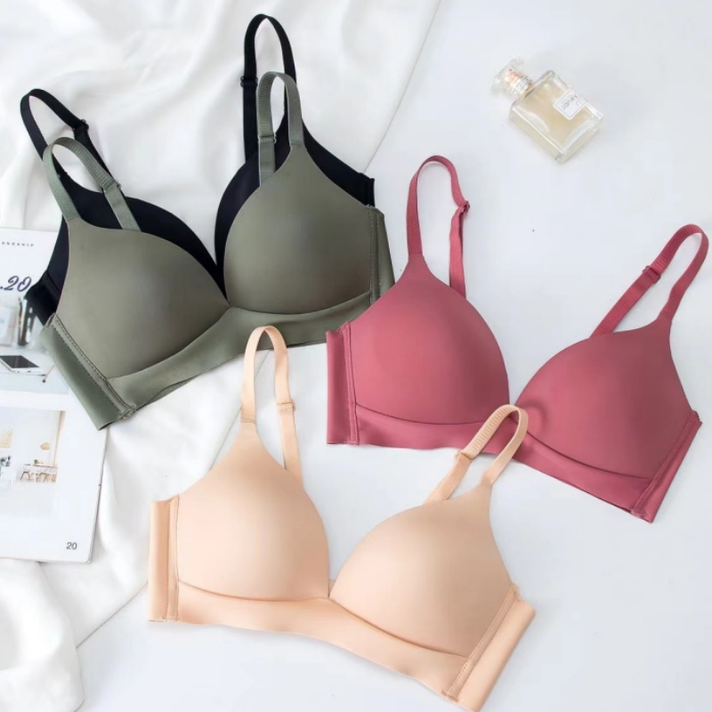 Mastectomy Bra Pocket - Bra Push-Up Tanpa Kawat Gaya Jepang,