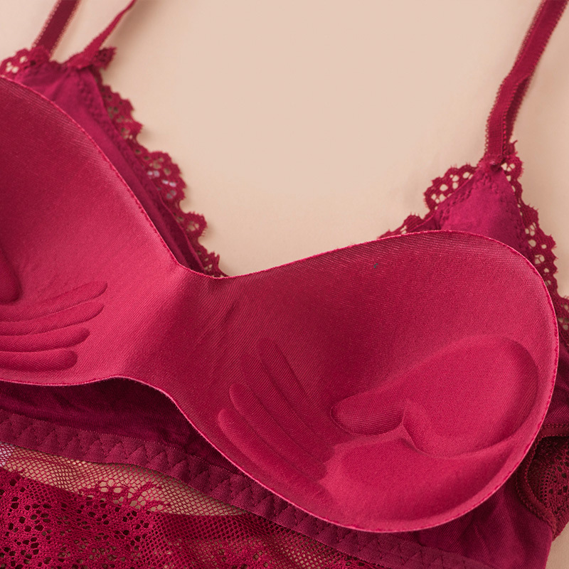 Bra olahraga Lingerie seksi 3D - Sheer Bra Lace ulasan dan harga