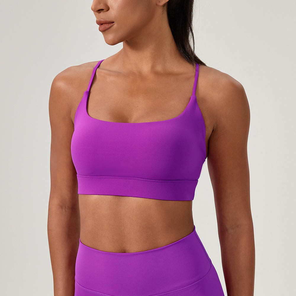 Bra Yoga Seksi Wanita Bra Olah - Sports Bra Racerback ulasan dan harga