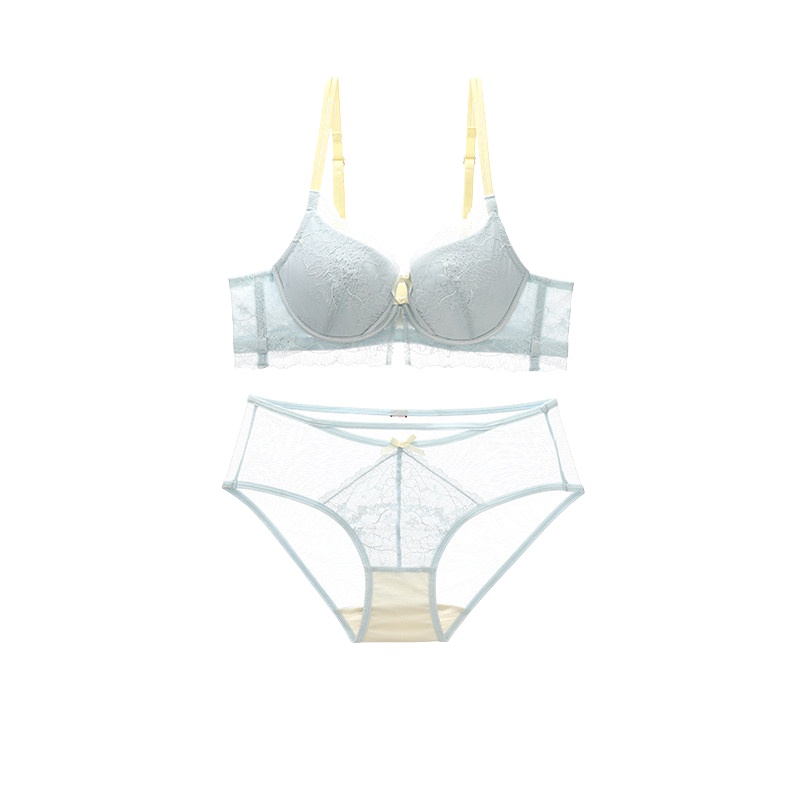 Set Pakaian Dalam Wanita Beren - Sheer Bra Lace ulasan dan harga