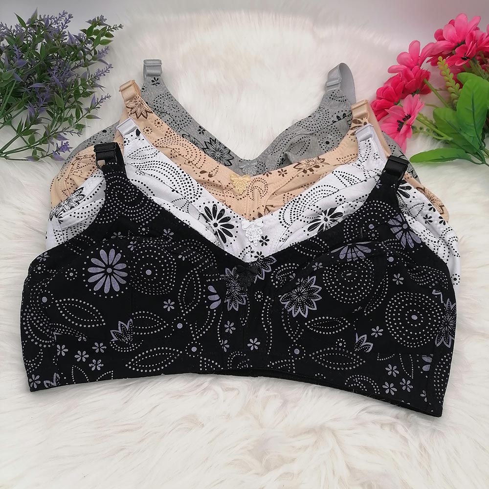 Bra wanita Cup besar tanpa kab - Wirefree Bra Comfort ulasan dan harga