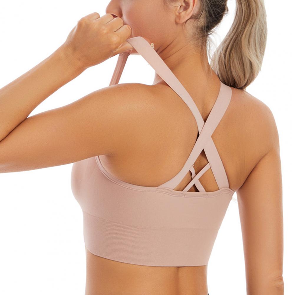 Bra Olahraga High Impact untuk - Sports Bra Racerback ulasan dan harga