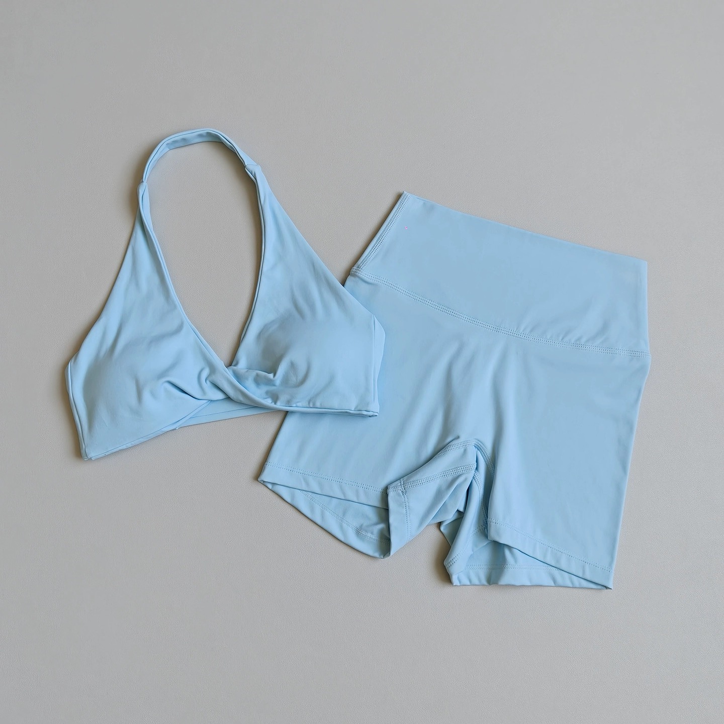 Setelan Yoga Wanita 2-Potong | - Sports Bra Racerback ulasan dan harga